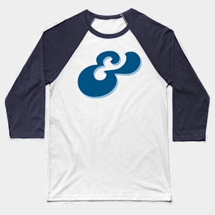 Ampersand / Retro Design Gift Baseball T-Shirt